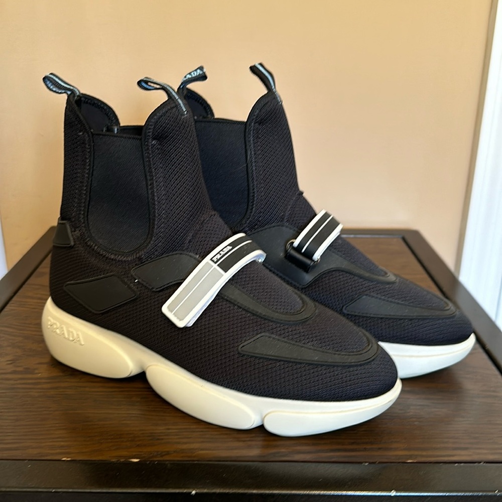 Prada Cloudbust High Top Sneakers - Picture 6 of 16